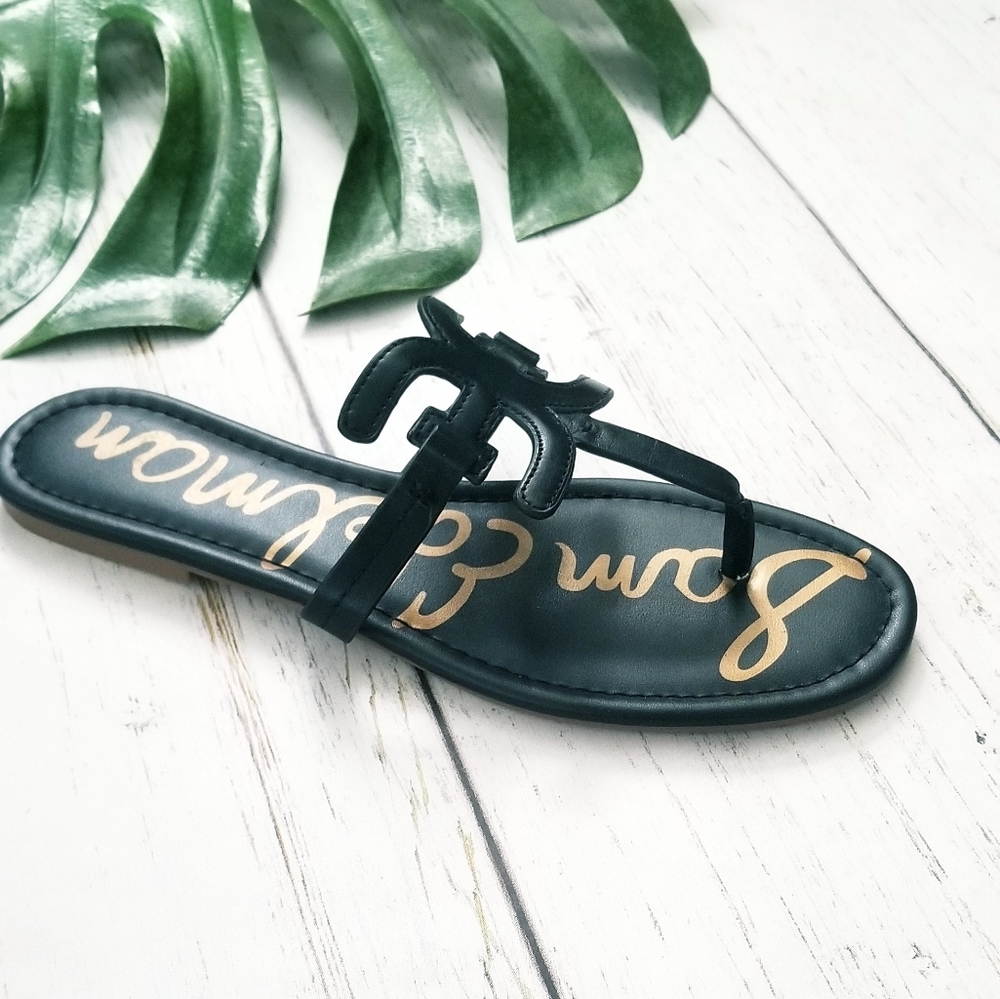 Sam Edelman Black Sandals |SZ•10 - Picture 3 of 7
